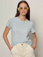Pucker Up Perfect Tee - Blue Aura - happenstance.