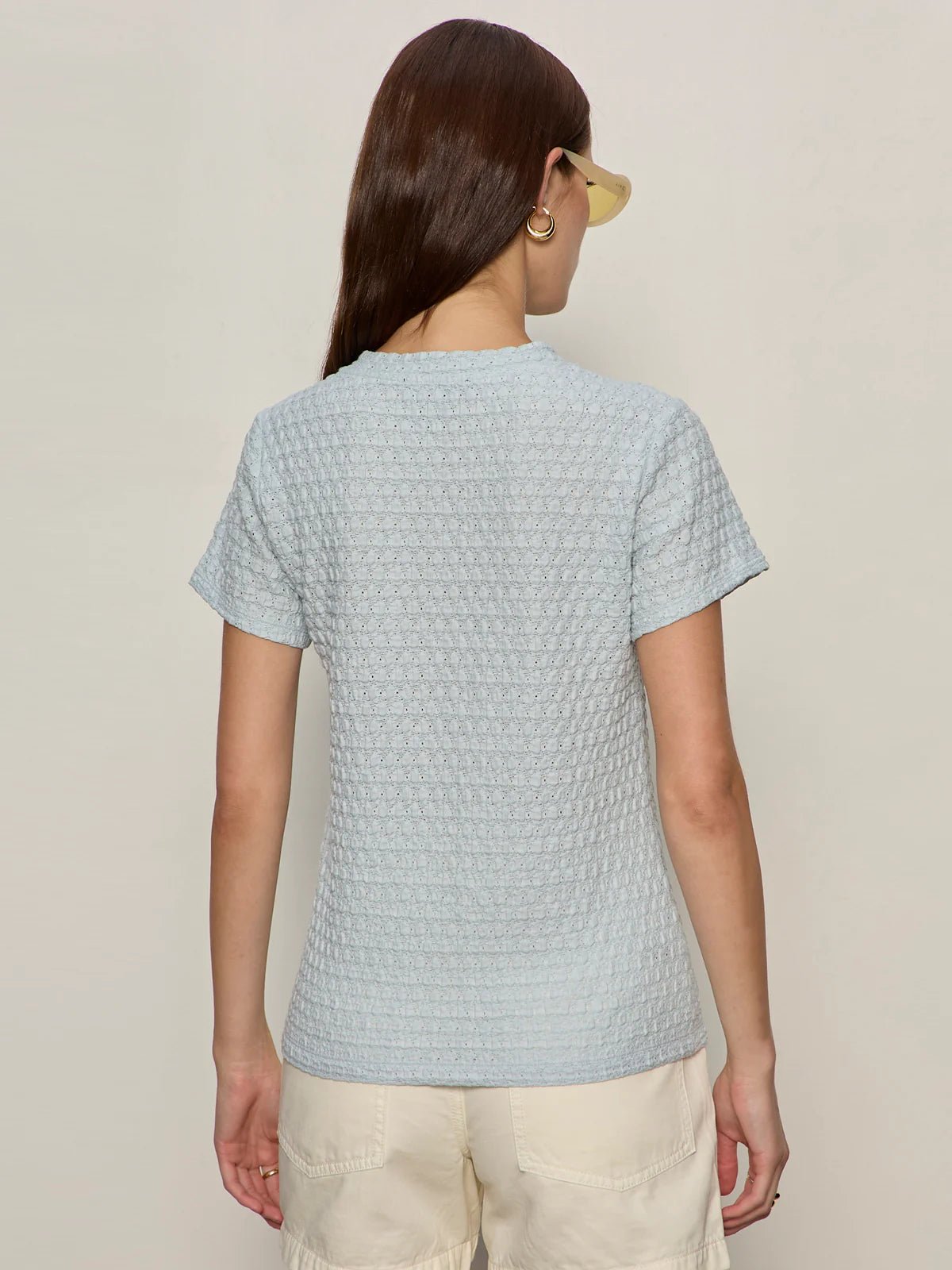 Pucker Up Perfect Tee - Blue Aura - happenstance.