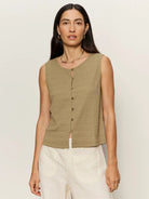 Textured Vacation Tank - happenstance.