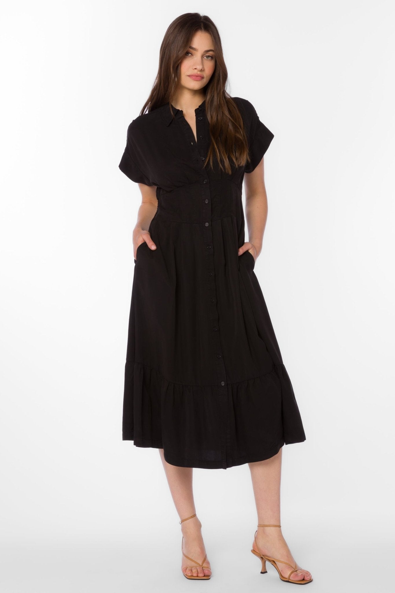 Emily Shirt Dress - happenstance.