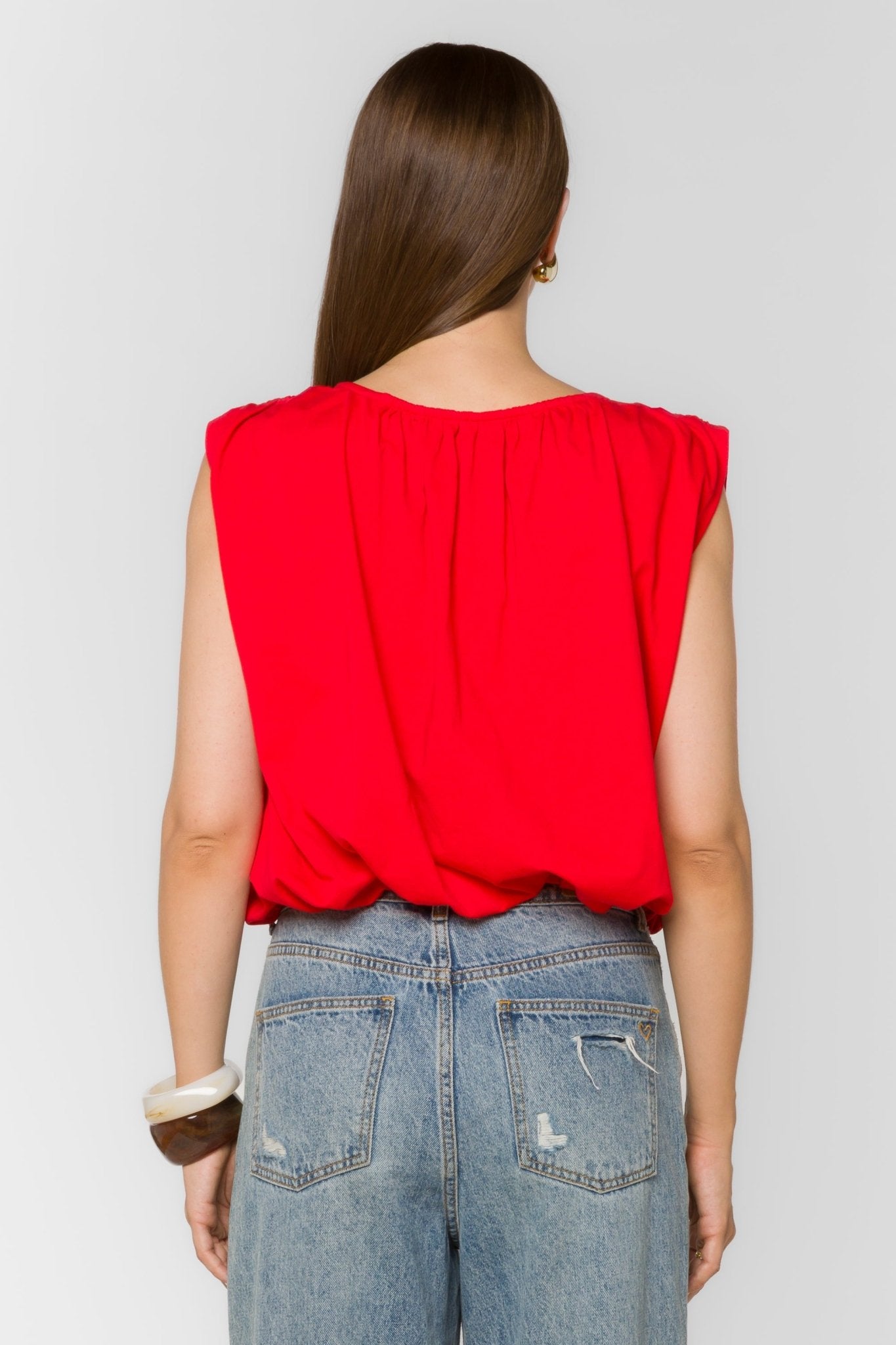 Gwyn Bubble Blouse - happenstance.
