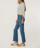 KUT from the Kloth - Kelsey High Rise Fab Ankle Flare - Sentiment - happenstance.