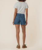 KUT from the Kloth - Jane High Rise Short W/ Pork Chop Pockets - True - happenstance.