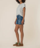 KUT from the Kloth - Jane High Rise Short W/ Pork Chop Pockets - True - happenstance.