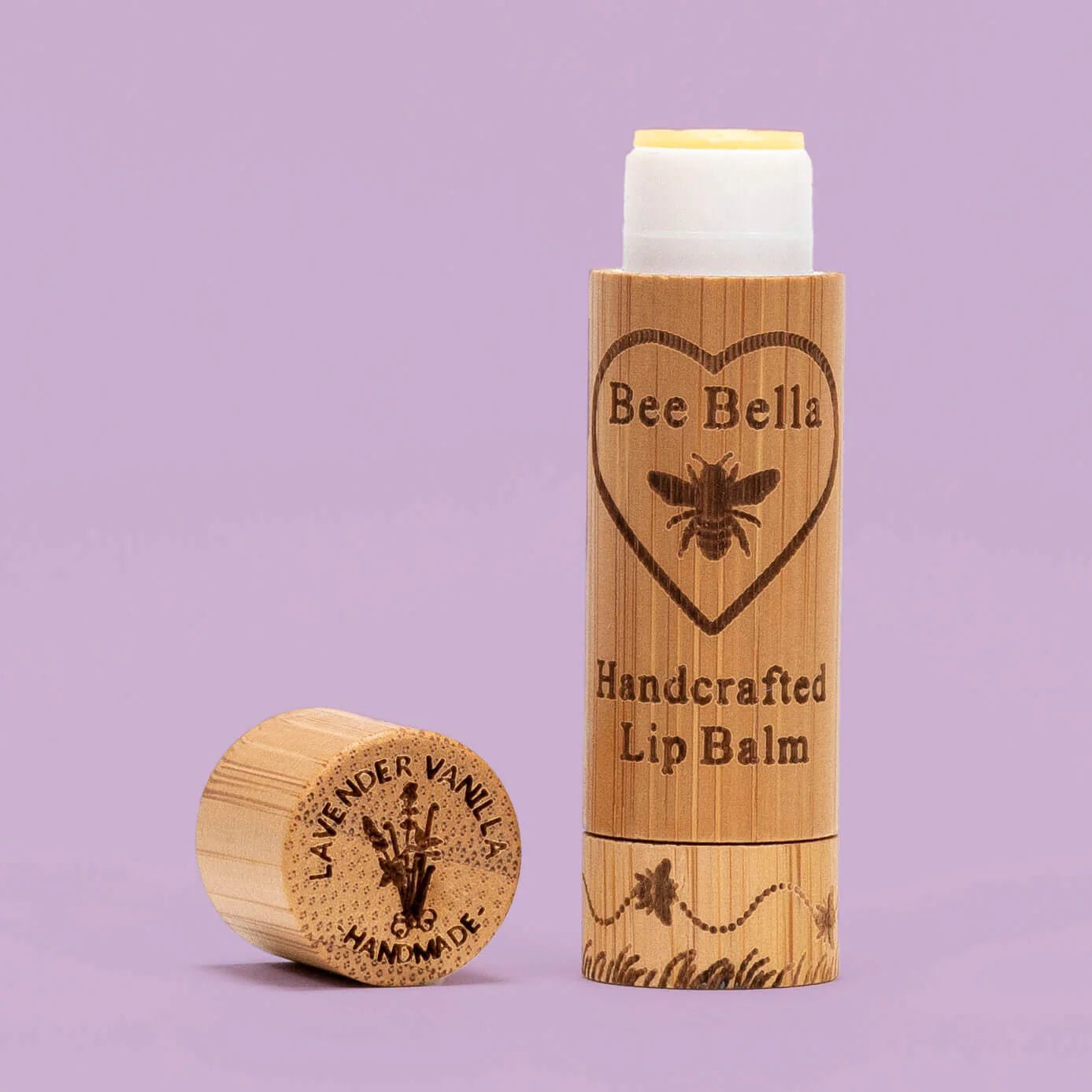Bee Bella Lip Balm - Lavender Vanilla - happenstance.