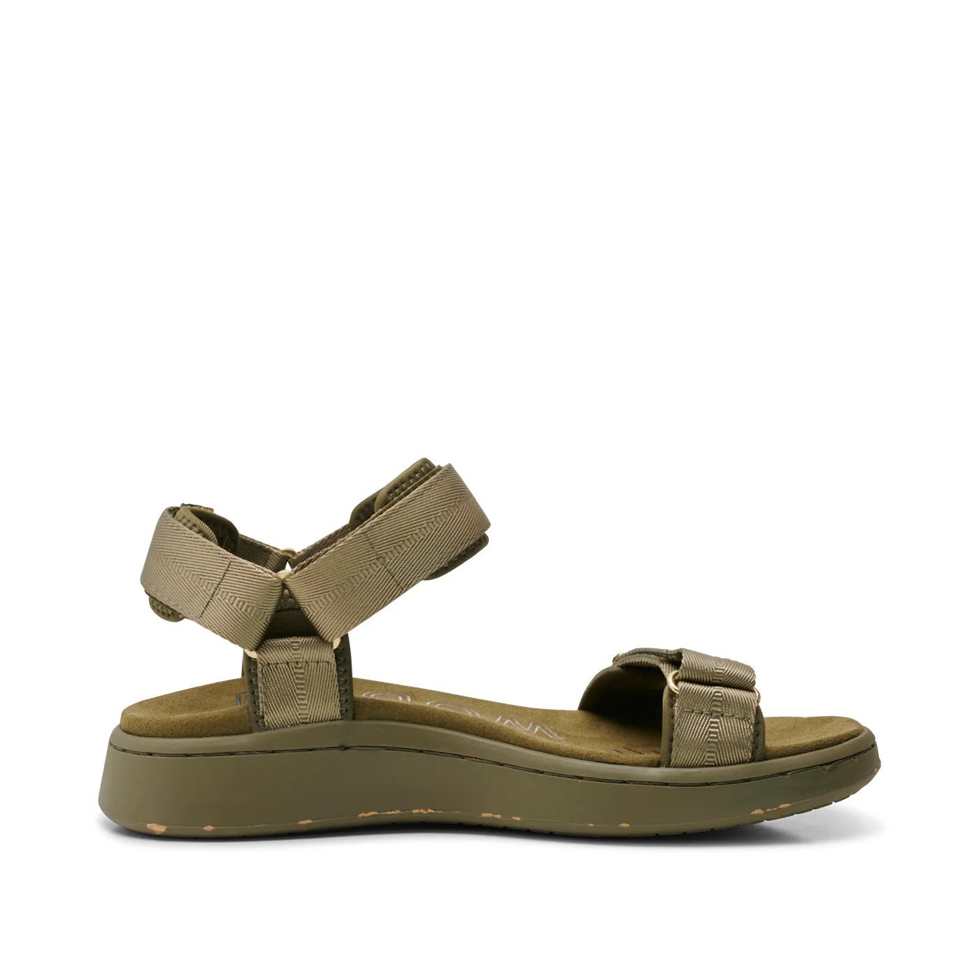 Line Sandal - Dark Olive - happenstance.