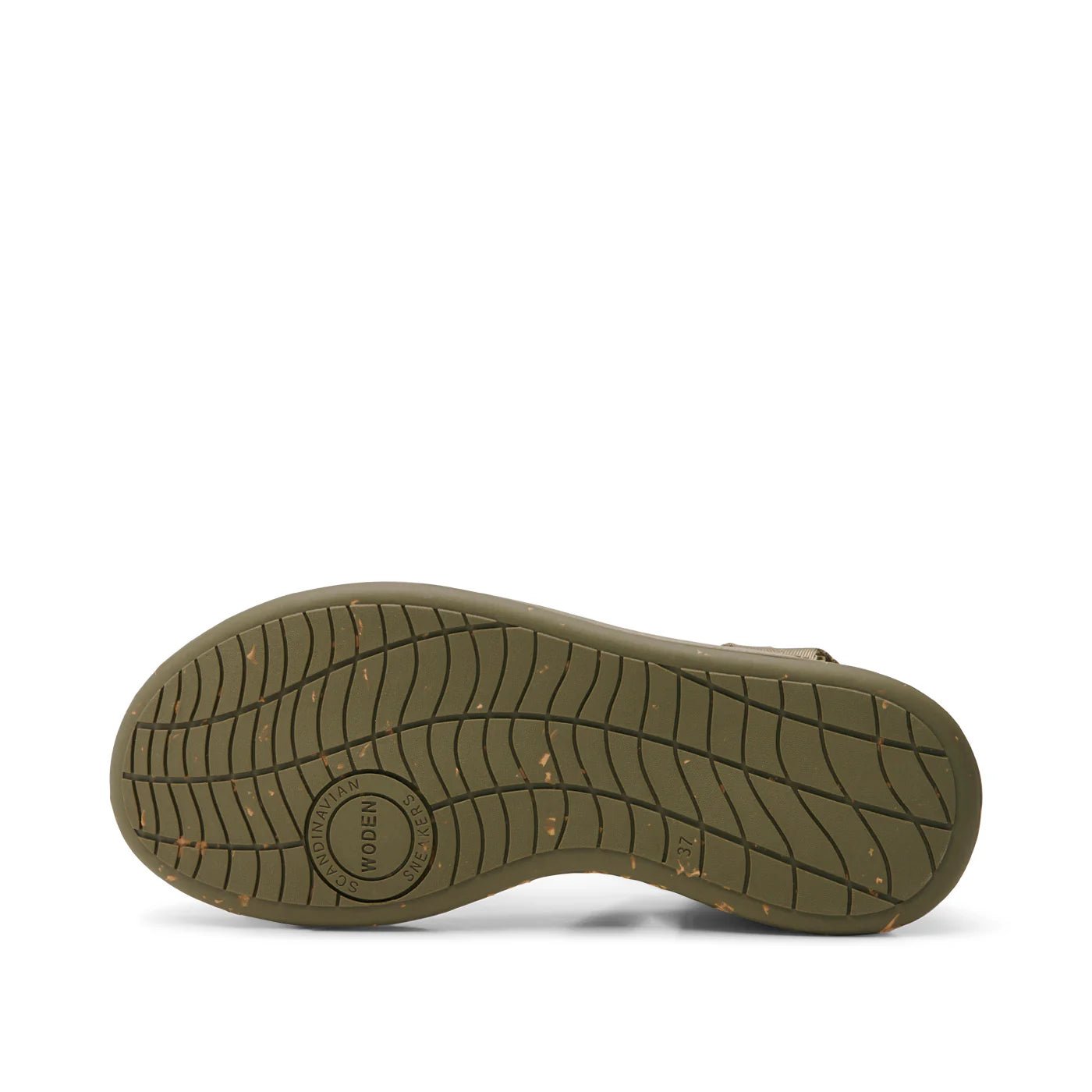 Line Sandal - Dark Olive - happenstance.