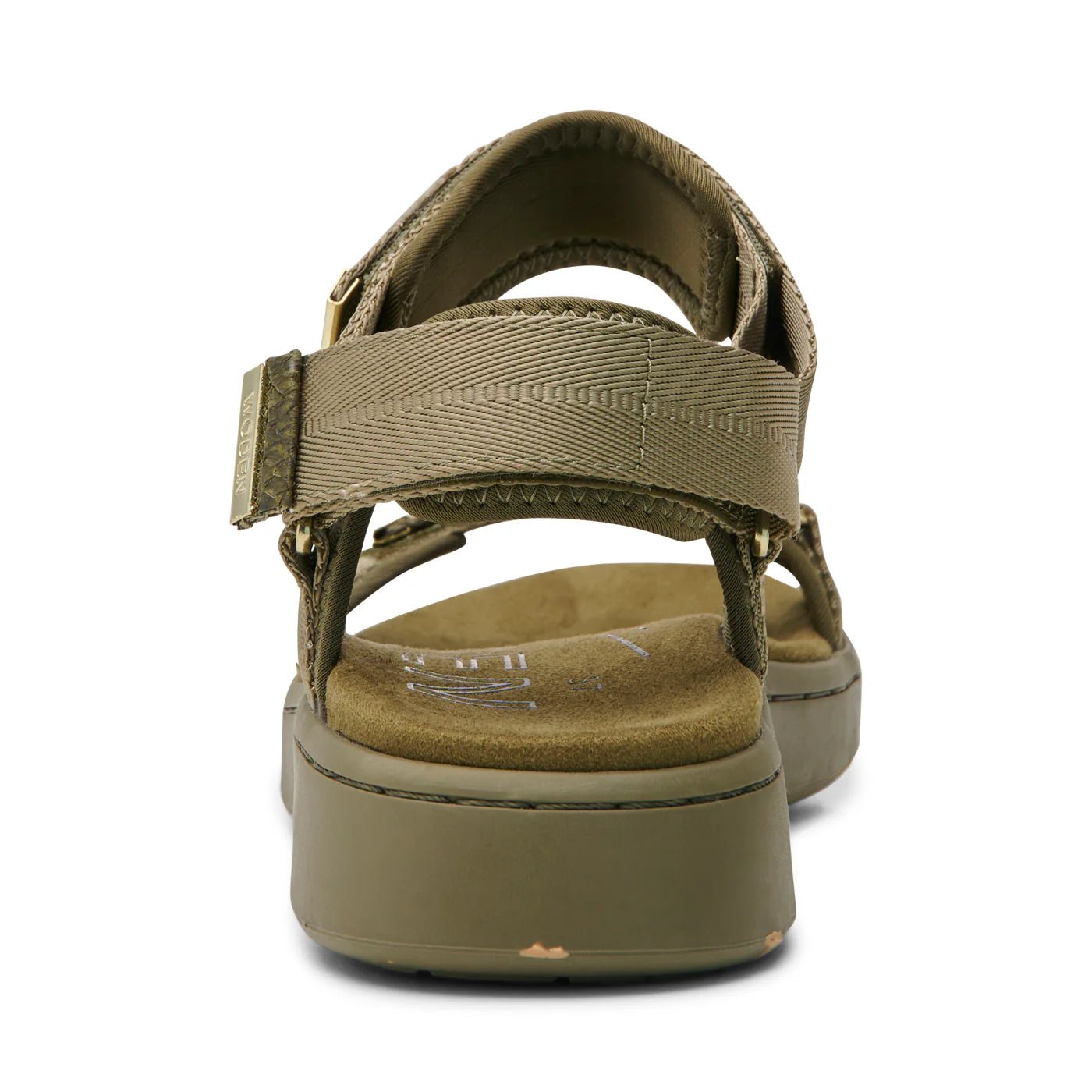 Line Sandal - Dark Olive - happenstance.