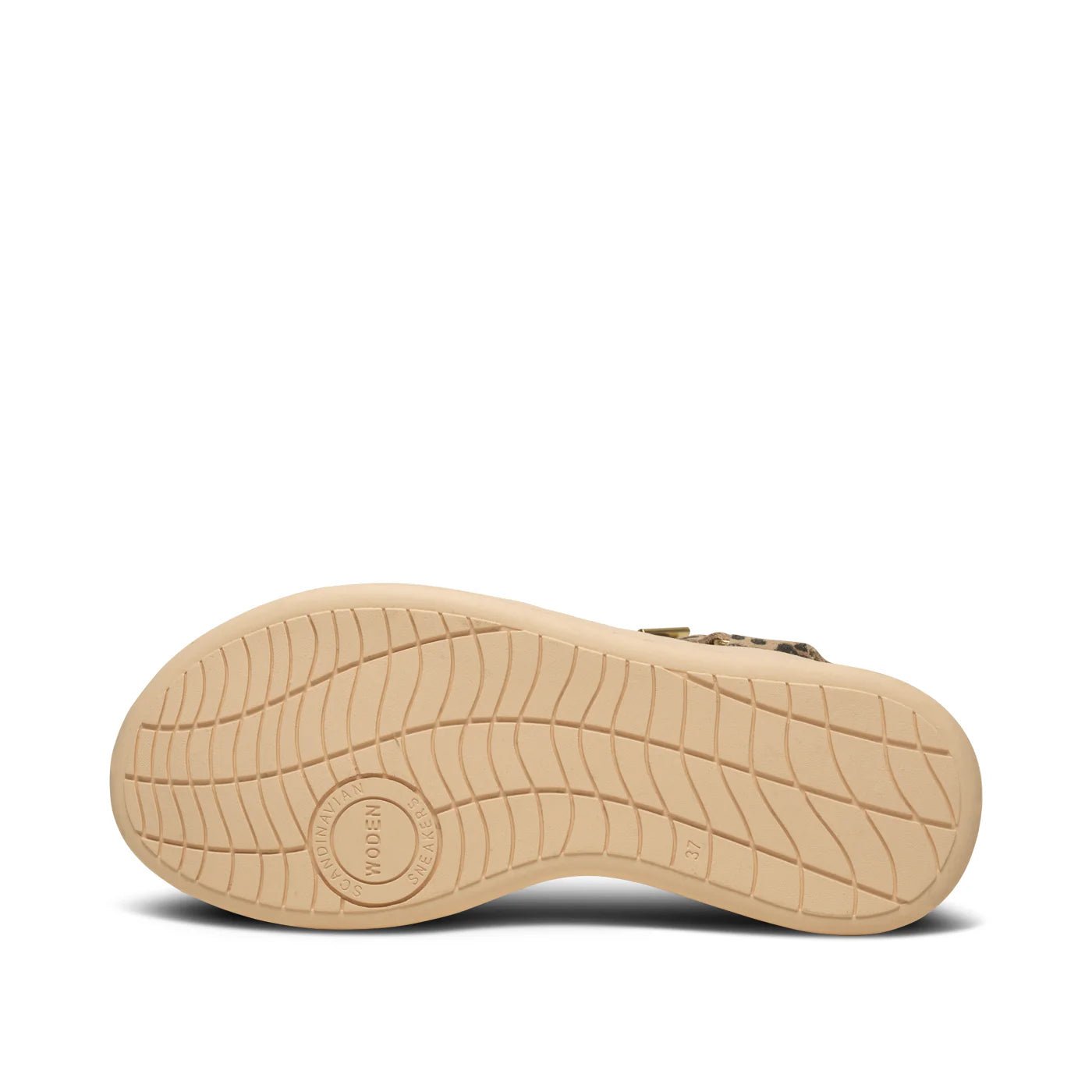 Line Suede Sandal - Leopard - happenstance.