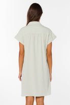 Merilee Seersucker Shirt Dress - happenstance.
