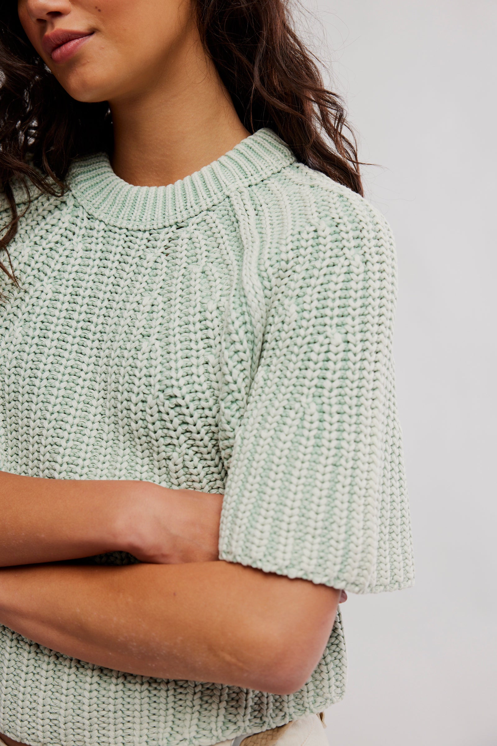 Detail photo of knit sweater