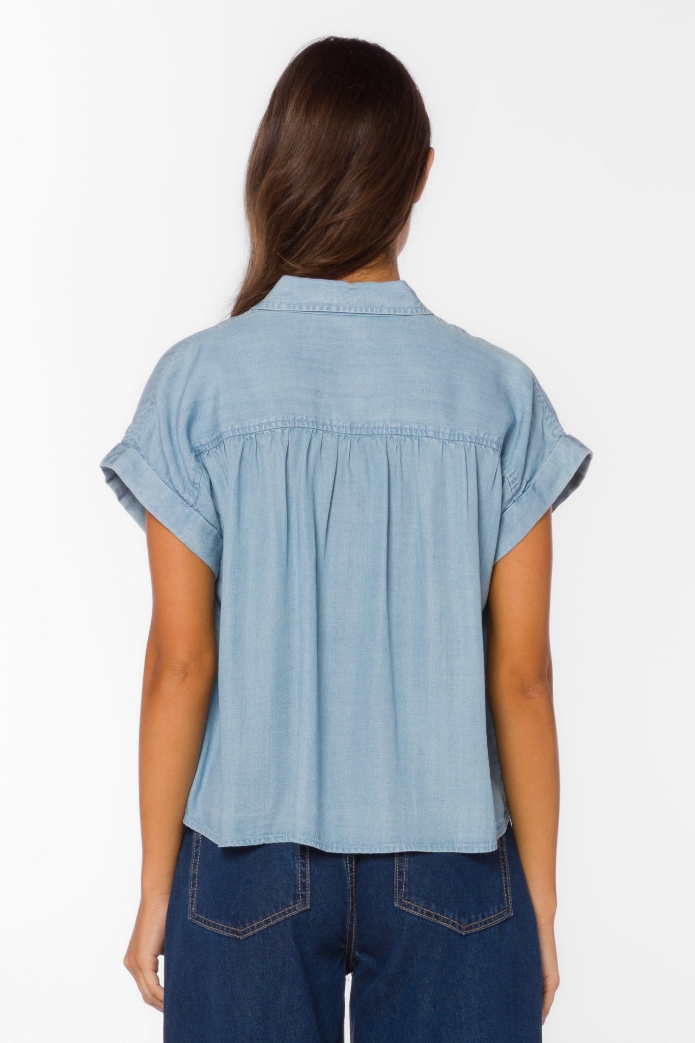 Xander Blouse - Catalina - happenstance.