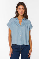 Xander Blouse - Catalina - happenstance.