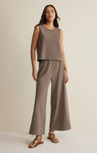 Z Supply - Scout Jersey Crop Flare Pant - happenstance.