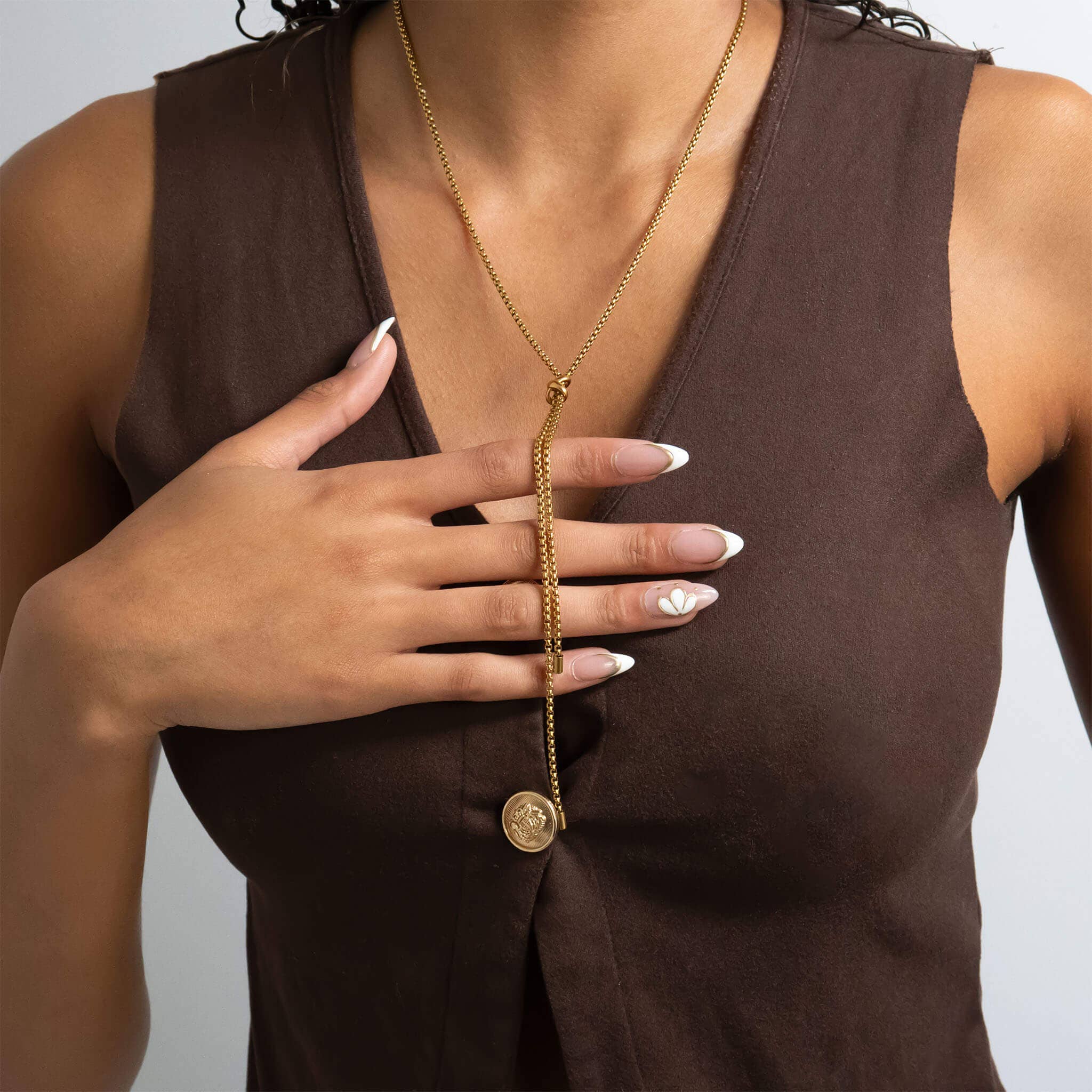 Gold Bolo Necklace - happenstance.