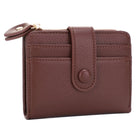 Dark brown bifold wallet 