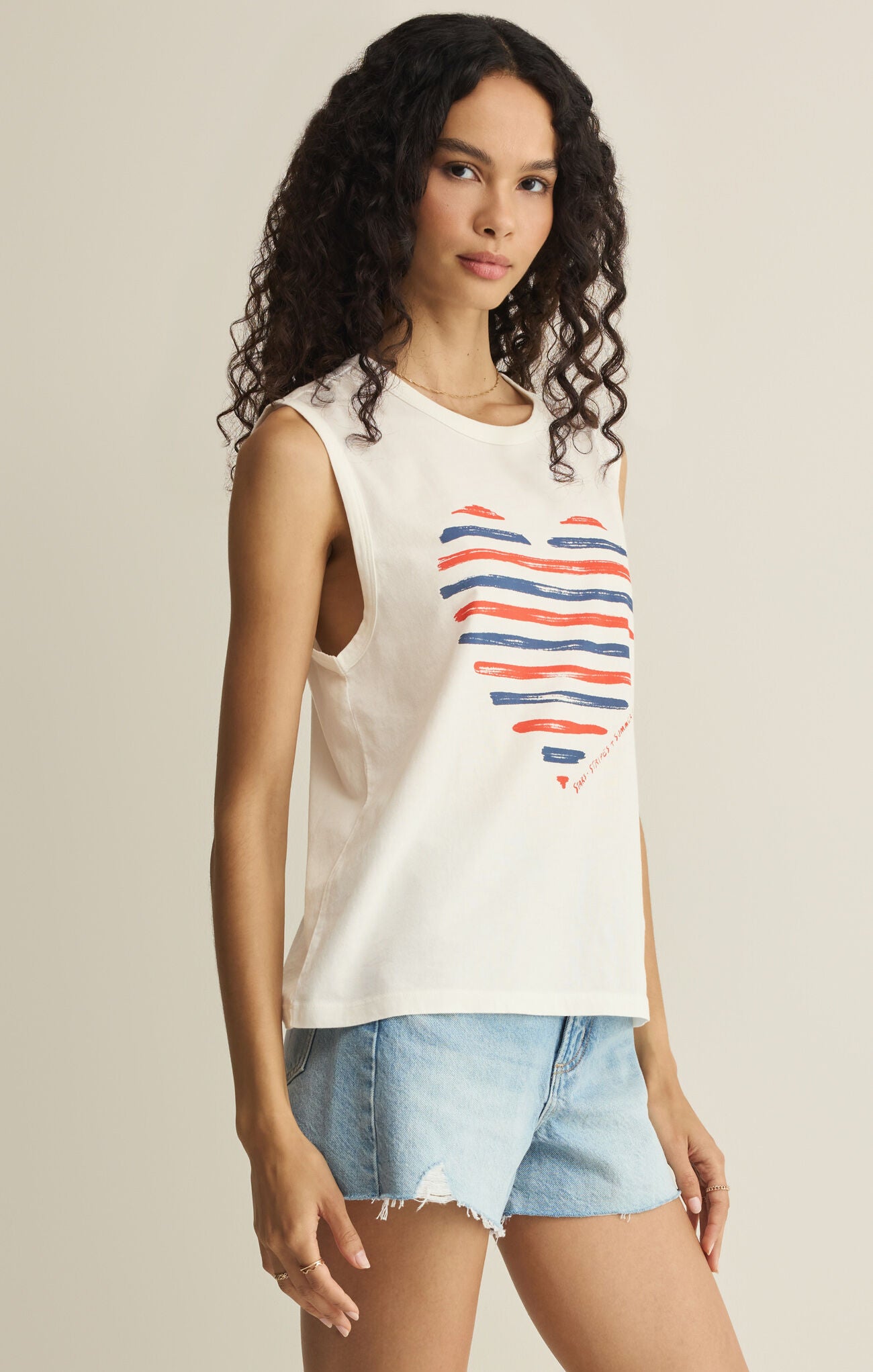 Z Supply - Heart Muscle Tank - happenstance.