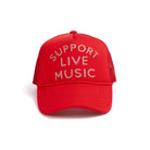 Support Live Music Trucker Hat - happenstance.
