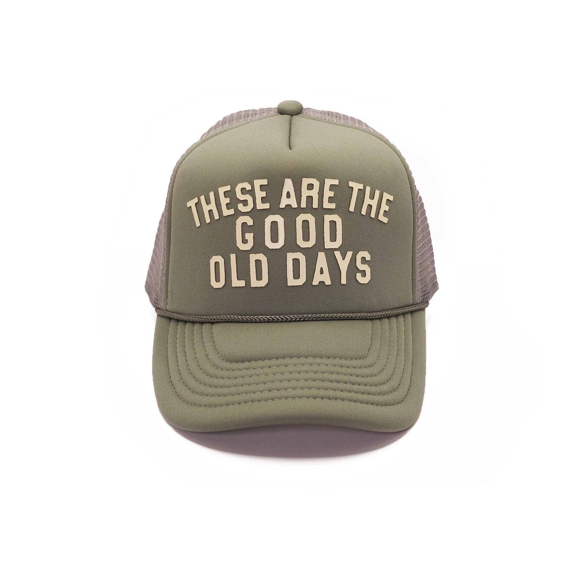 Good Old Days Trucker Hat - happenstance.
