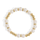 Kiska Glass Pearl Bracelet - Gold - happenstance.