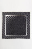 Polka dot bandana scarf 