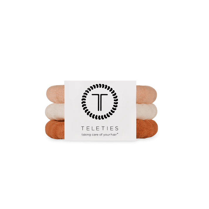 Teleties Small Nylon Hair Ties - For the Love of Nudes - happenstance.