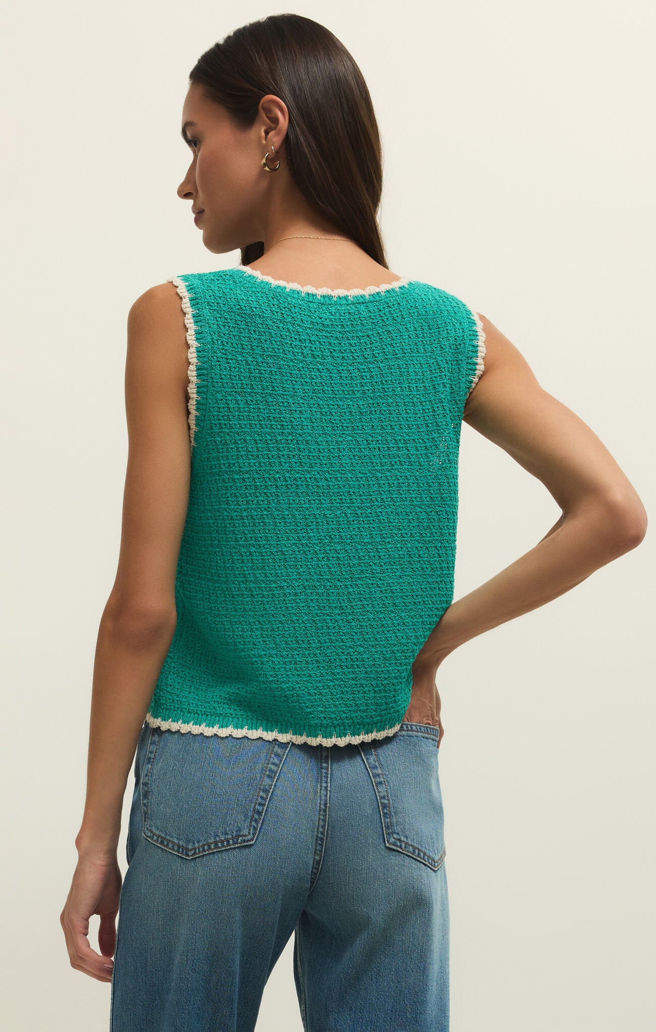 Z Supply - Yessenia Whipstitch Tank - happenstance.