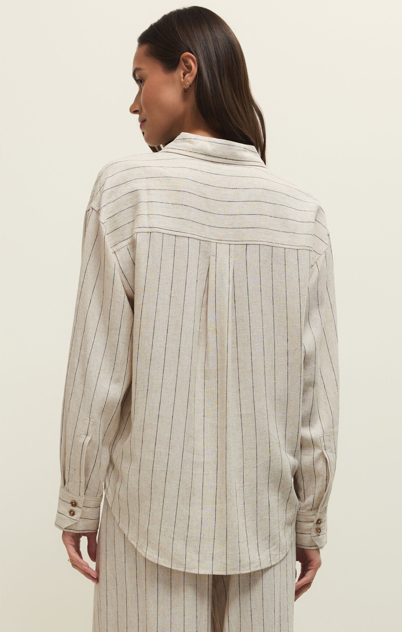 Z Supply - Alfie Striped Button Up Top - happenstance.