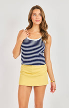 Dejavu Stripe Tank - happenstance.