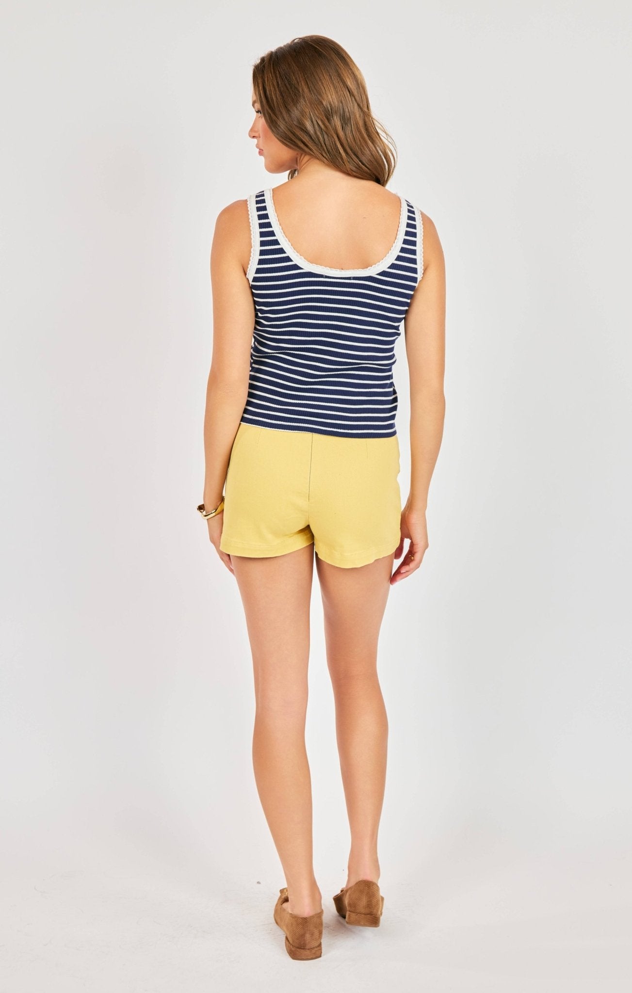 Dejavu Stripe Tank - happenstance.