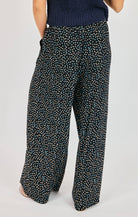 New Romance Wide Leg Polka Dot Drawstring Pants - happenstance.