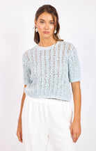 Peruse Short Sleeve Sweater - happenstance.