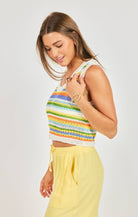 Sylvia Stripe Sweater Vest - happenstance.