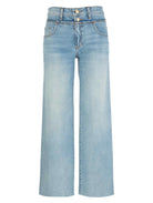 KUT from the Kloth - Charlotte High Rise Wide Leg Double Waistband - Unfazed - happenstance.