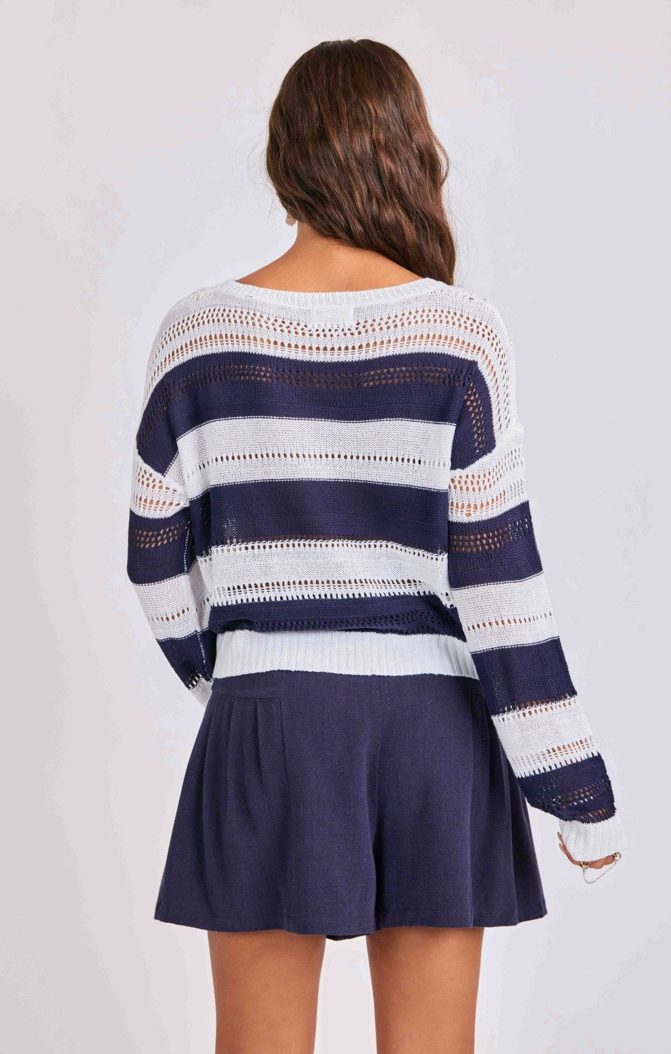 Lucia Stripe Sweater - happenstance.
