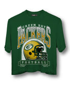 Green bay packers cropped tee 