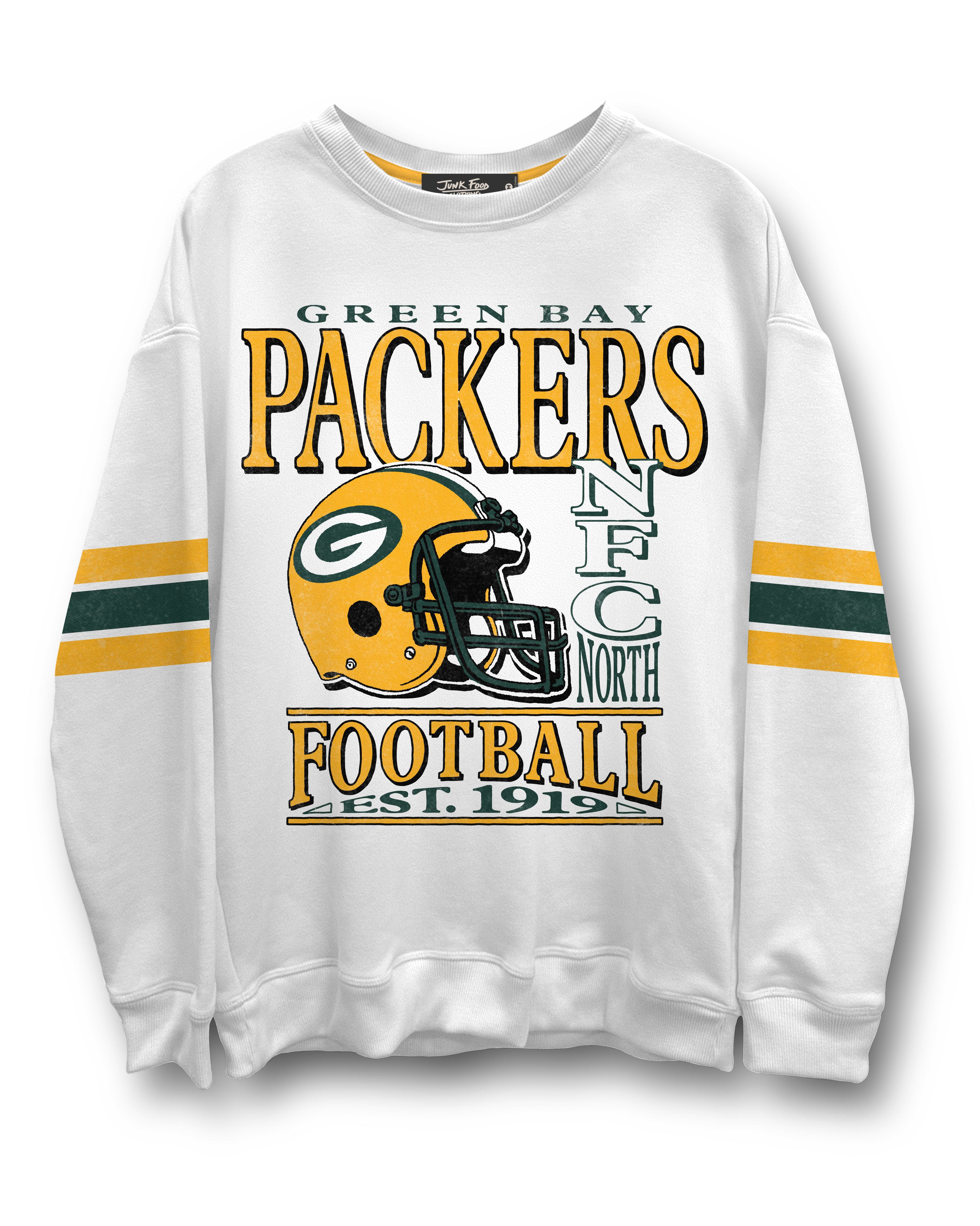 Vintage white Packer Sweatshirt 