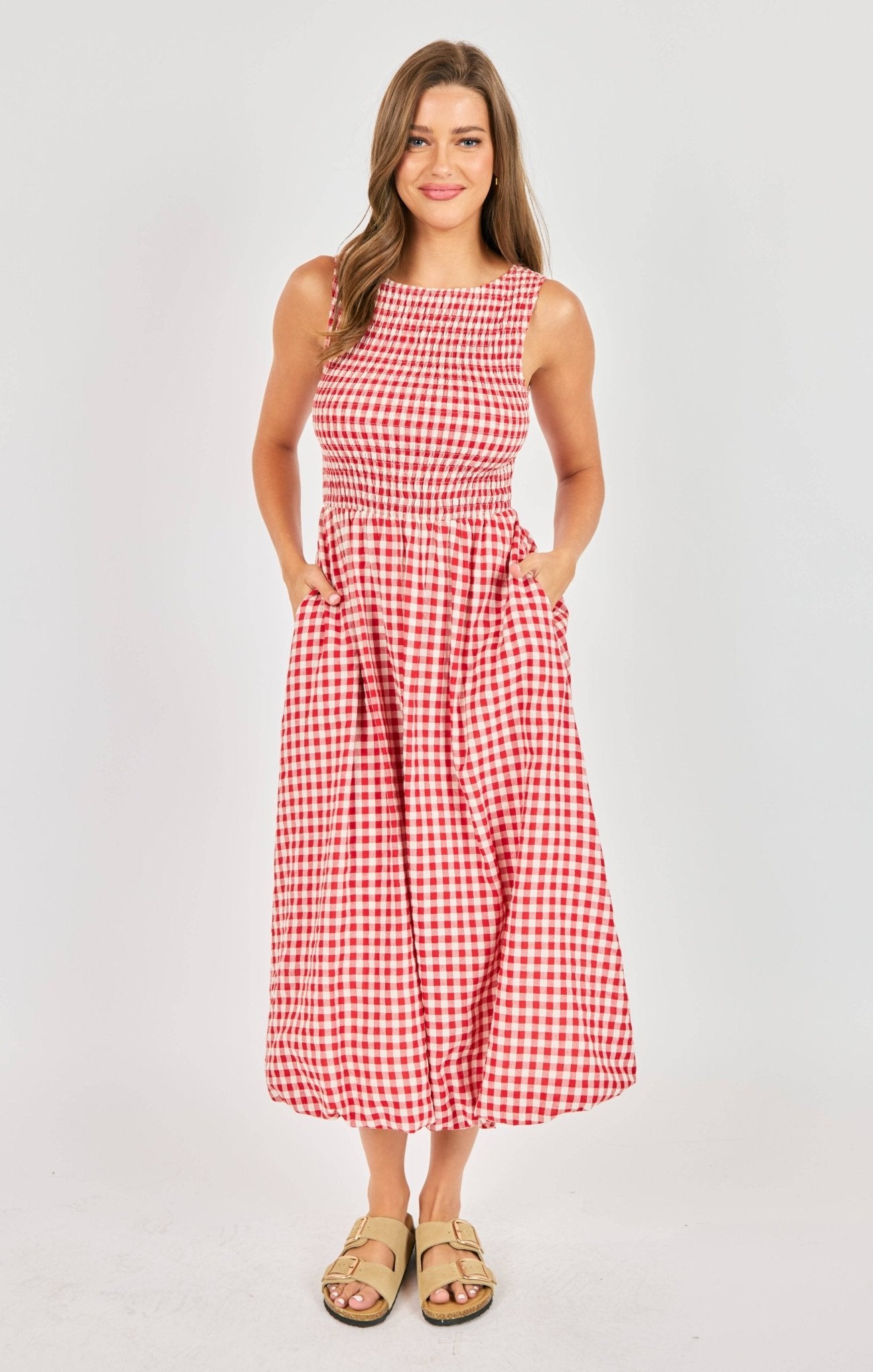 Apple Butter Midi Dress - happenstance.