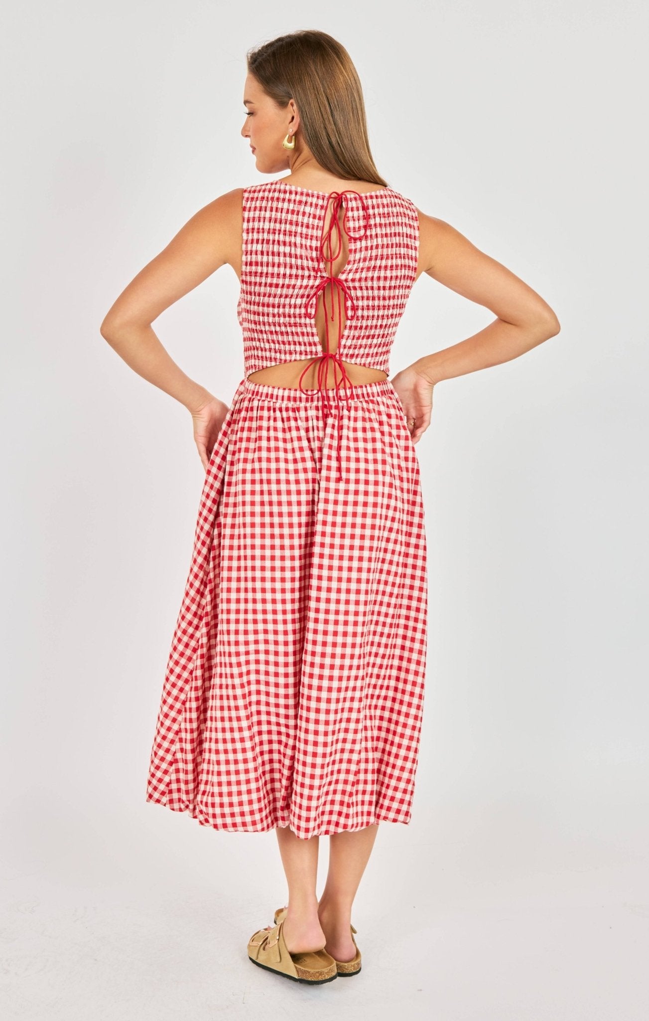 Apple Butter Midi Dress - happenstance.