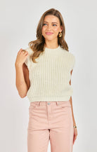 Chunky Handknit Tank - happenstance.