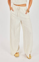Sugarloaf Elastic Waist Pants - happenstance.