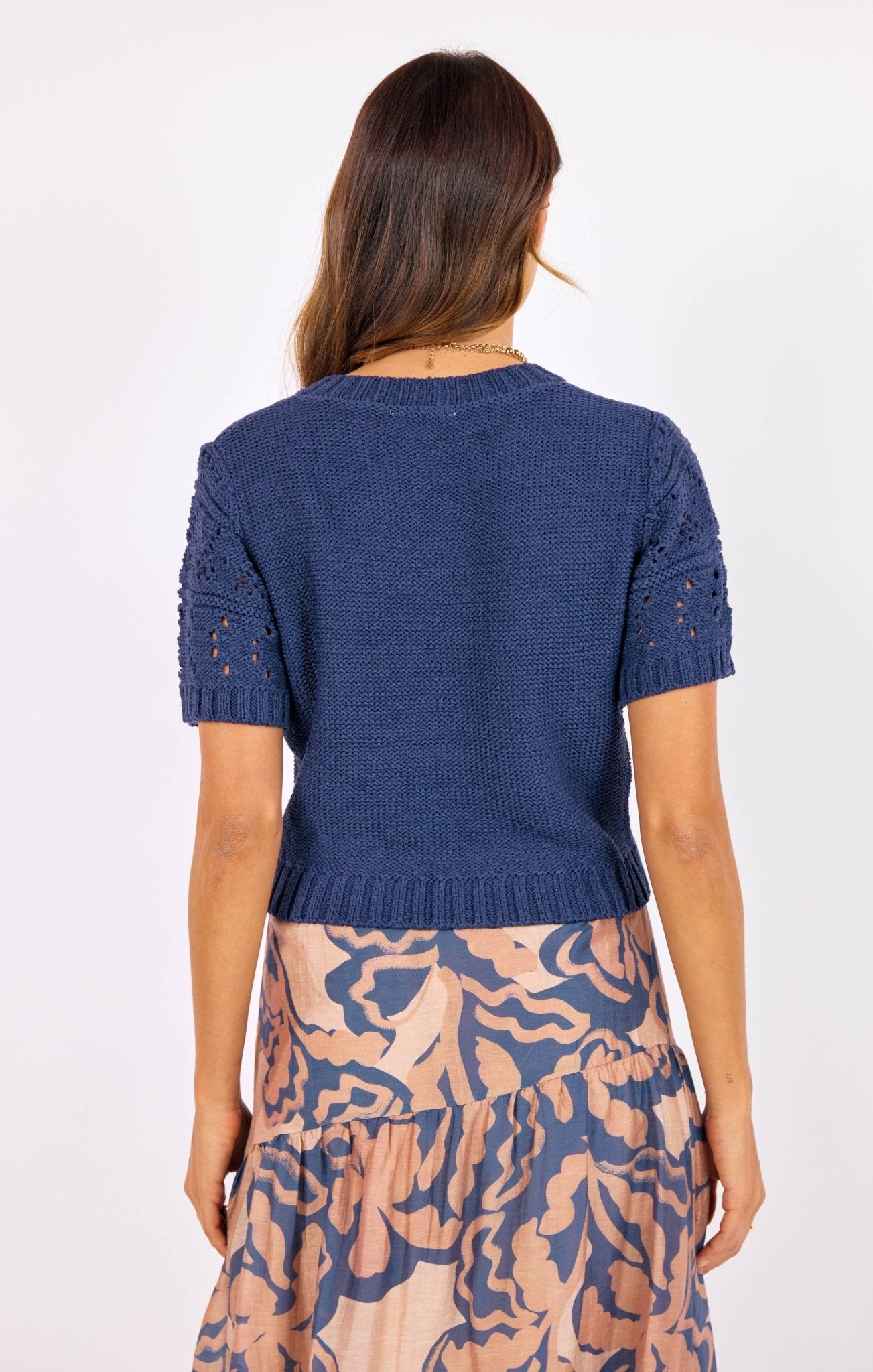 Janice Short Sleeve Sweater - happenstance.