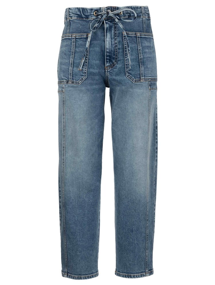 KUT from the Kloth - Ashton - Slouchy Barrel Pant - Budgeted - happenstance.