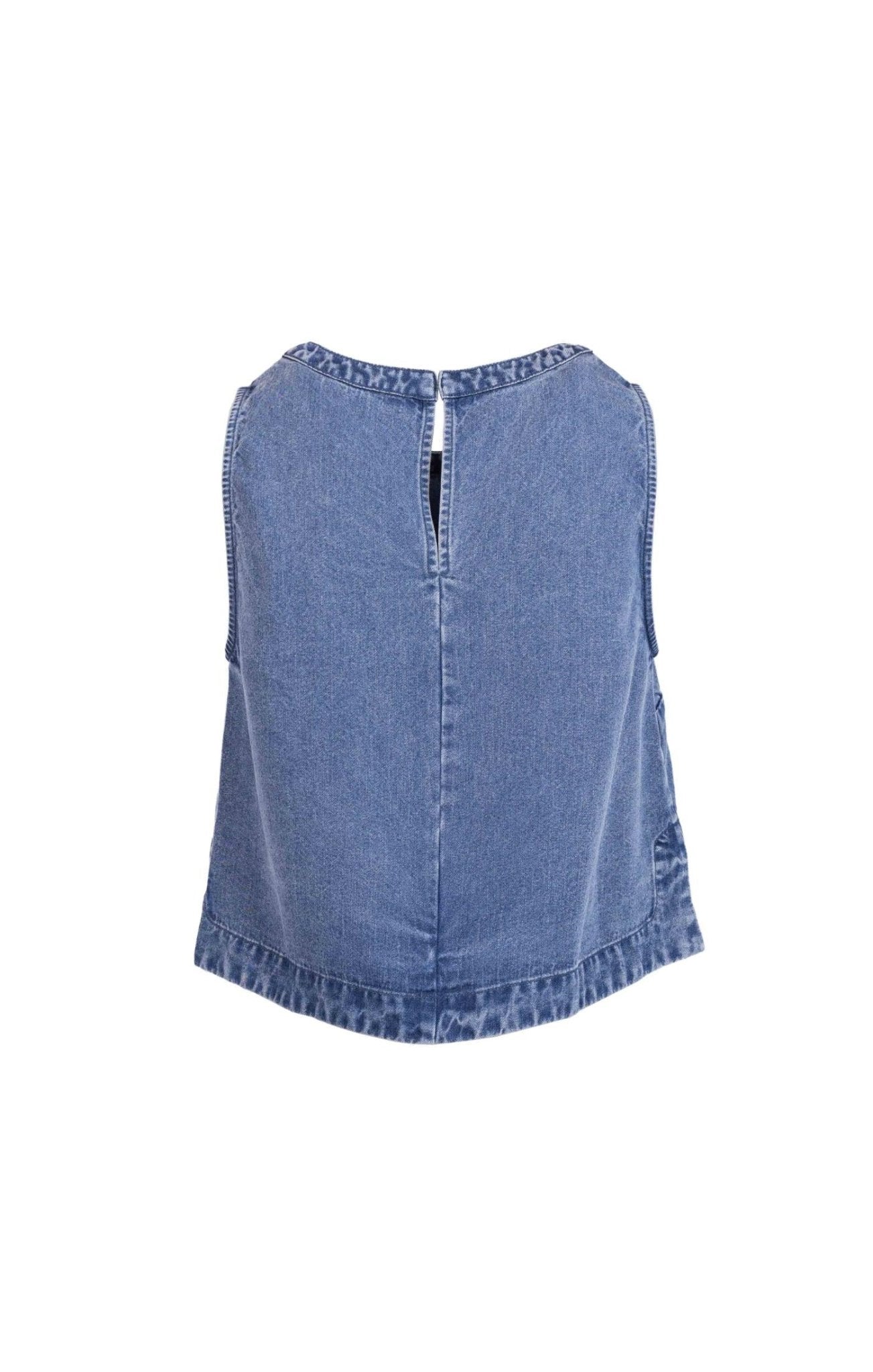 It's Pouring Sleeveless Top - happenstance.