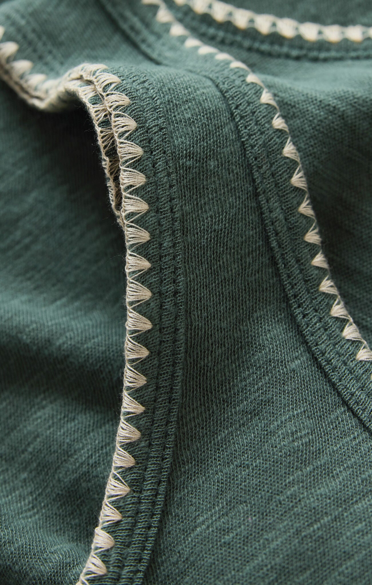 Z Supply - Julian Crochet Tank - Everglade - happenstance.