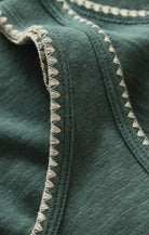 Z Supply - Julian Crochet Tank - Everglade - happenstance.